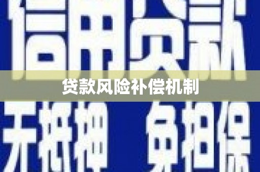 娄星贷款风险补偿机制