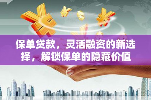 娄星保单贷款，灵活融资的新选择，解锁保单的隐藏价值
