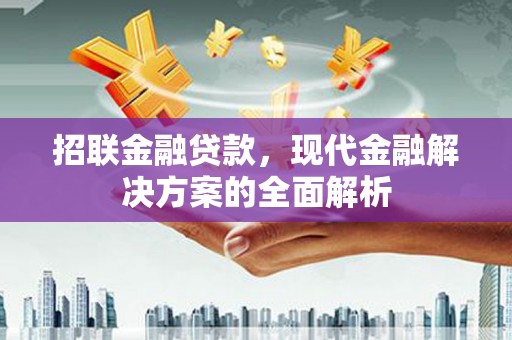 娄星招联金融贷款，现代金融解决方案的全面解析