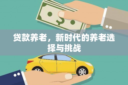 娄星贷款养老，新时代的养老选择与挑战