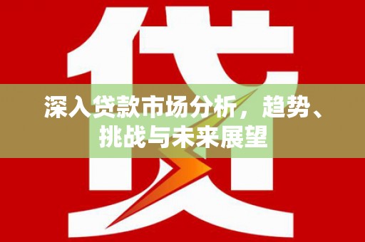 娄星深入贷款市场分析，趋势、挑战与未来展望