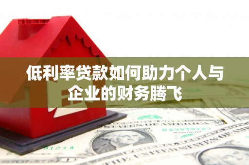 娄星低利率贷款如何助力个人与企业的财务腾飞