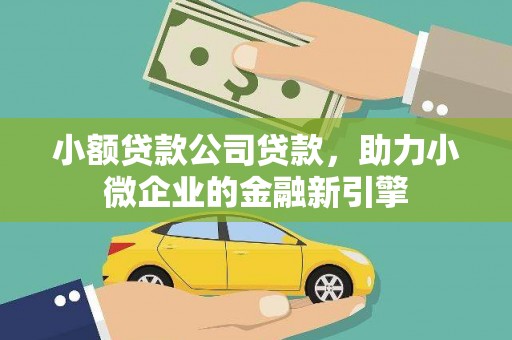 娄星小额贷款公司贷款，助力小微企业的金融新引擎