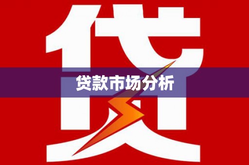 娄星贷款市场分析