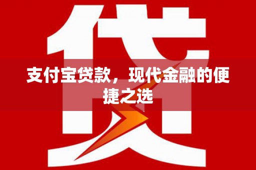 娄星支付宝贷款，现代金融的便捷之选