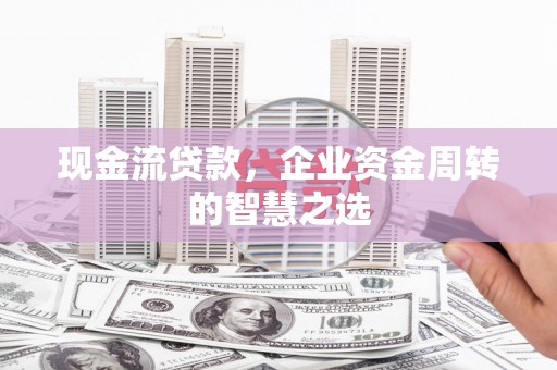 娄星现金流贷款，企业资金周转的智慧之选