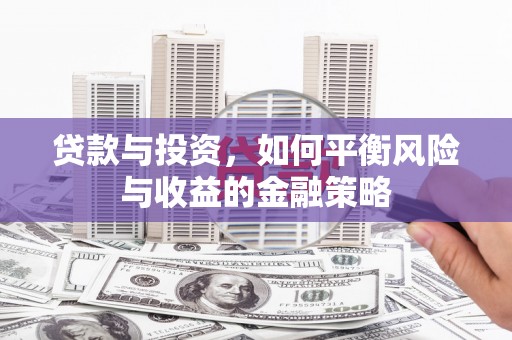 娄星贷款与投资，如何平衡风险与收益的金融策略